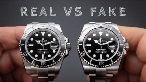 false rolex vs real.